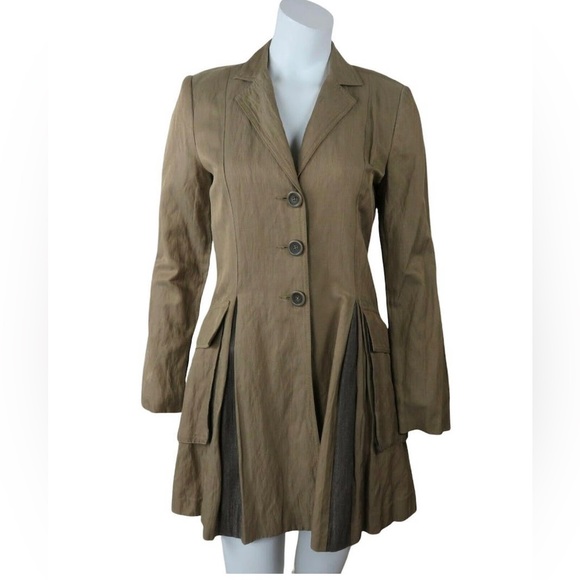 CAbi Jackets & Blazers - Cabi Steampunk type trench Size Large.